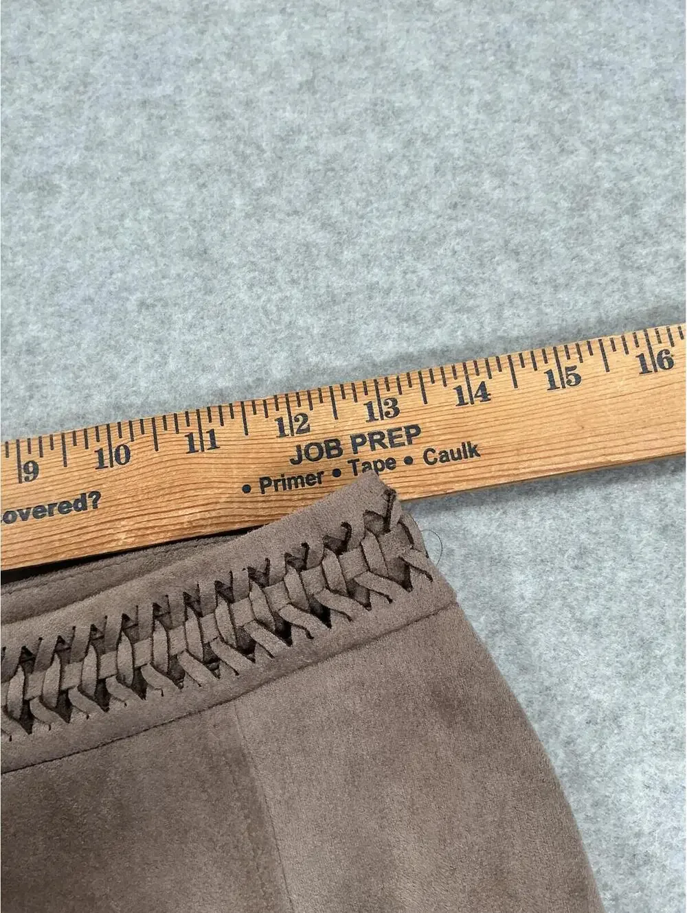 Altard‎ State Brown Faux Suede Mini Skirt Size S
